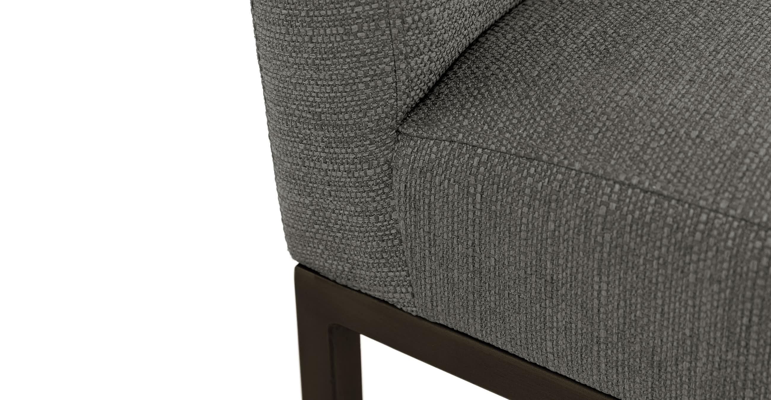 Oscuro Cinder Gray Dining Chair - Image 2