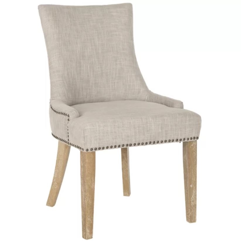 Janet Upholstered Dining Chair- set of 2 - Image 1