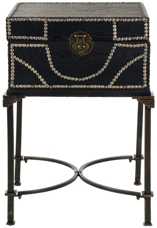 Anthony Storage End Table - Dark Brown - Arlo Home - Image 0