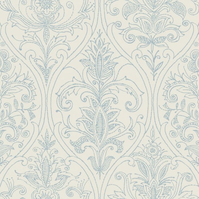 Charleston Damask Wallpaper - Image 1