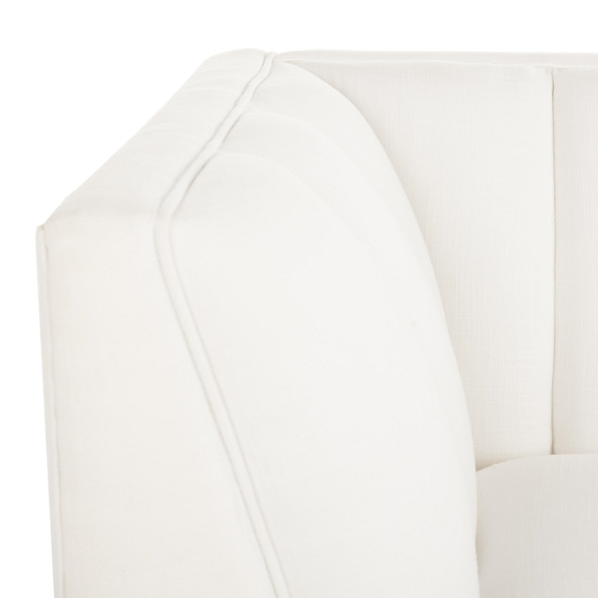 Natadola Linen Blend Sofa, White - Image 8
