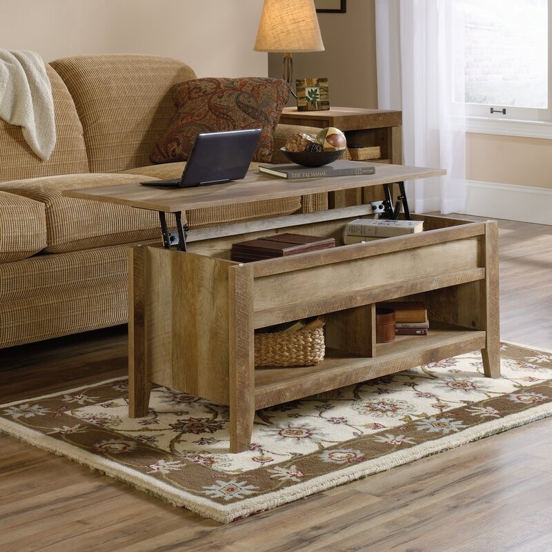 Riddleville Lift Top Coffee Table with Storage - Image 6