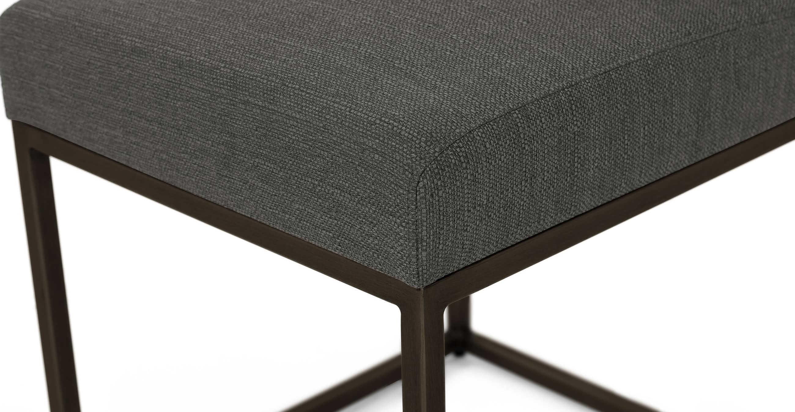 Oscuro Cinder Gray Dining Chair - Image 5