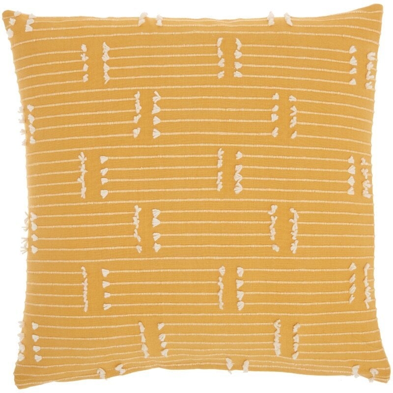 Square Cotton Pillow Cover & Insert - Image 0
