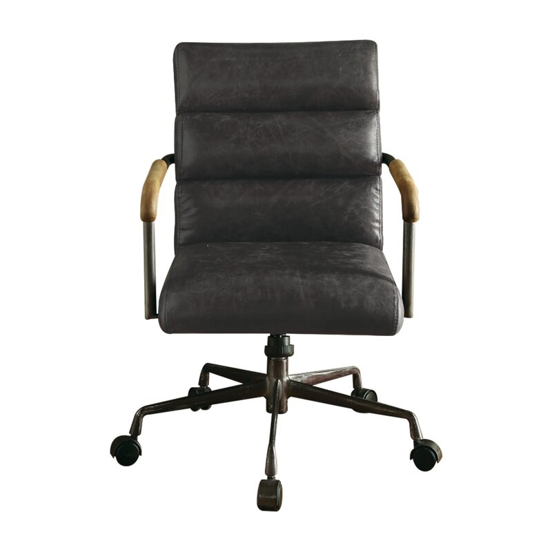 Sophia Genuine Leather Conference Chair - Image 1