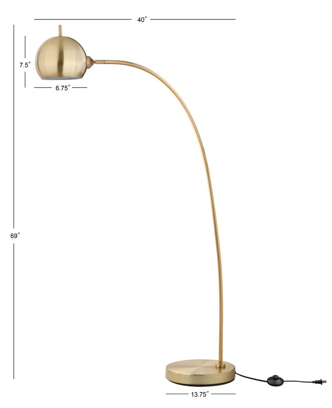 Overby 66" Arched Floor Lamp - Image 2