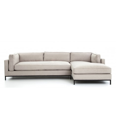 FRITZIE SECTIONAL, NATURAL, RAF - Image 0