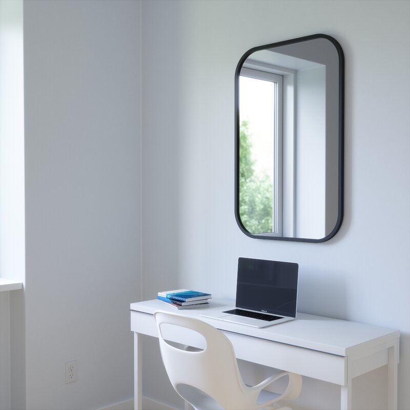 Hub Rectangle Modern & Contemporary Accent Mirror - Image 1