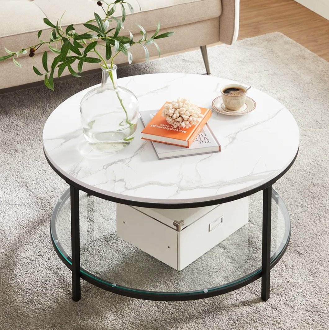 Draughn Coffee Table with Storage - Image 1