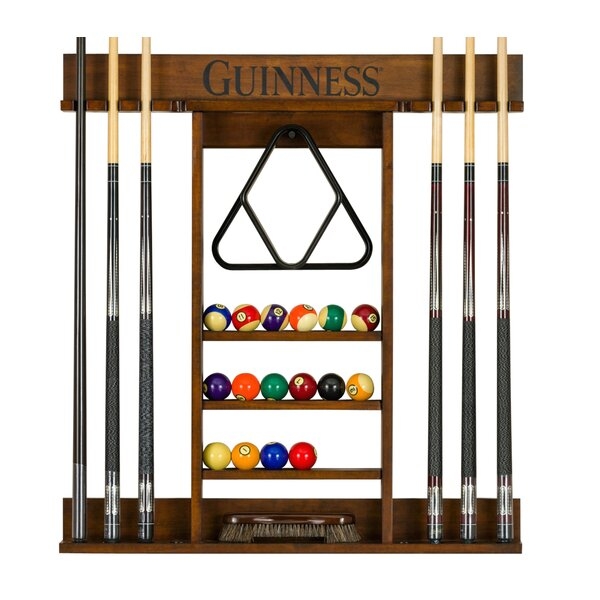 Guinness Pool Table Wall Cue Rack - Image 0