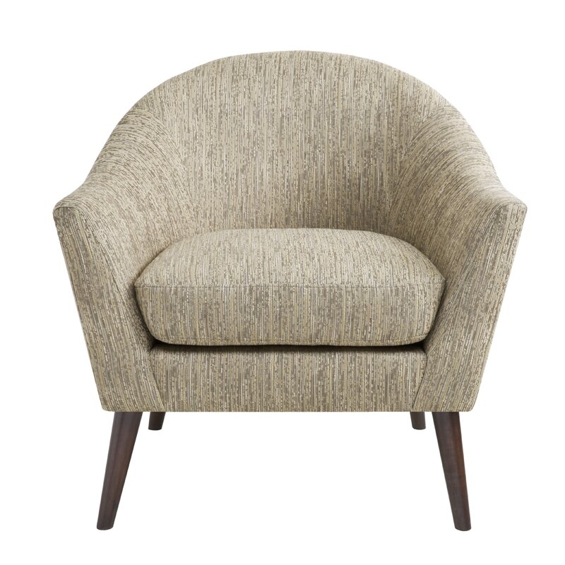 Haider Upholstered Barrel Chair - Image 0