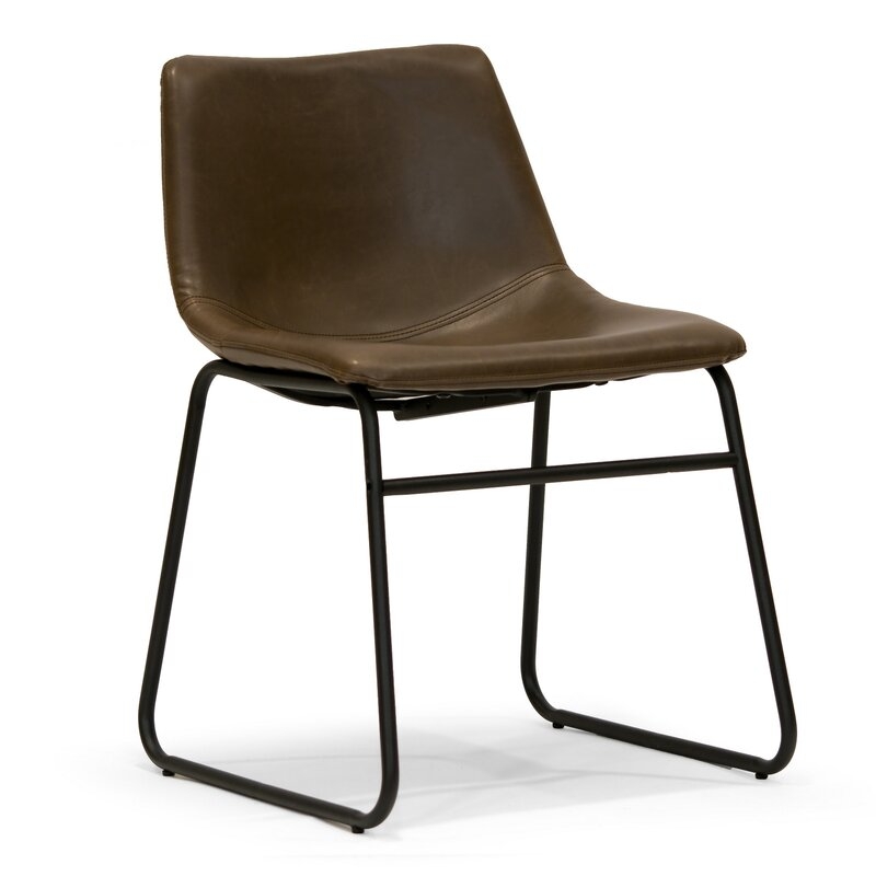 Castaldo Dining Chair Dark Brown (Set of 2) - Image 1