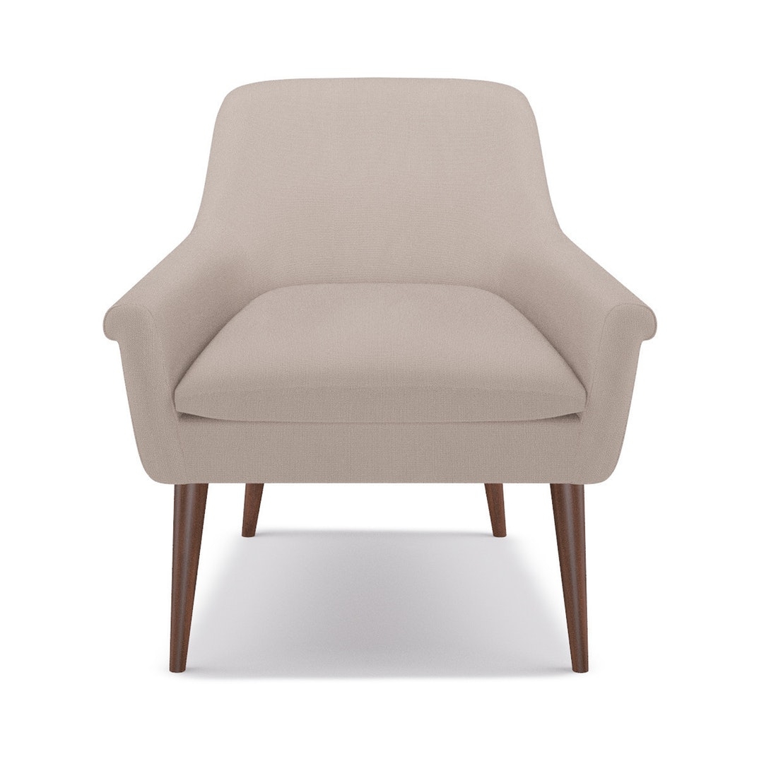 Cocktail Chair in Husk Linen - Image 1