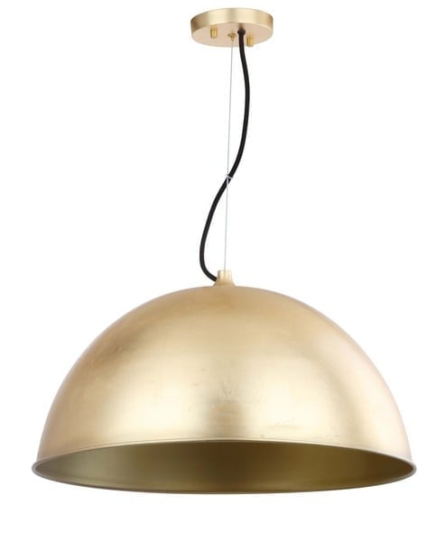 Archer Dome Adjustable Pendant, Gold, 21" - Image 0