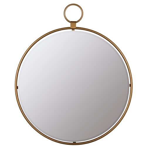 Matthias Round Modern & Contemporary Beveled Accent Mirror - Image 0