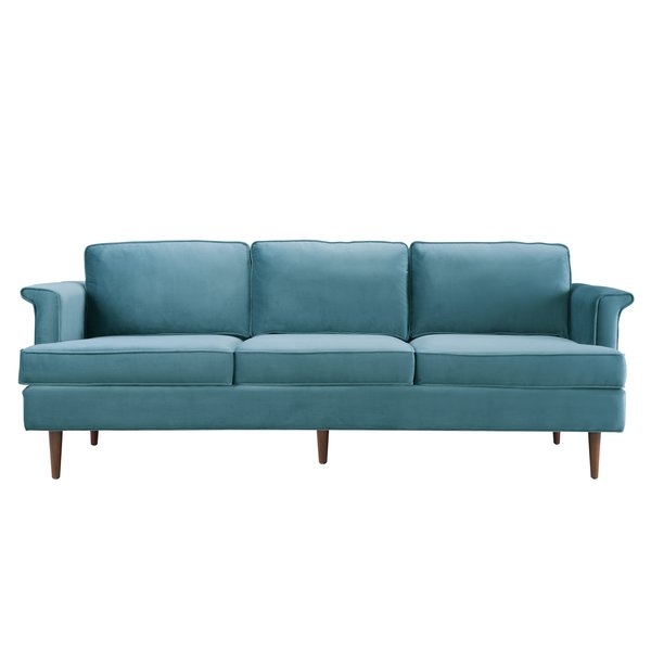 Hillam Sofa - Velvet, sea blue - Image 0