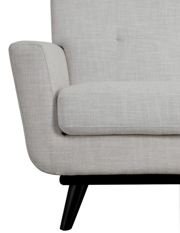 Sloane Beige Linen Sofa - Image 2