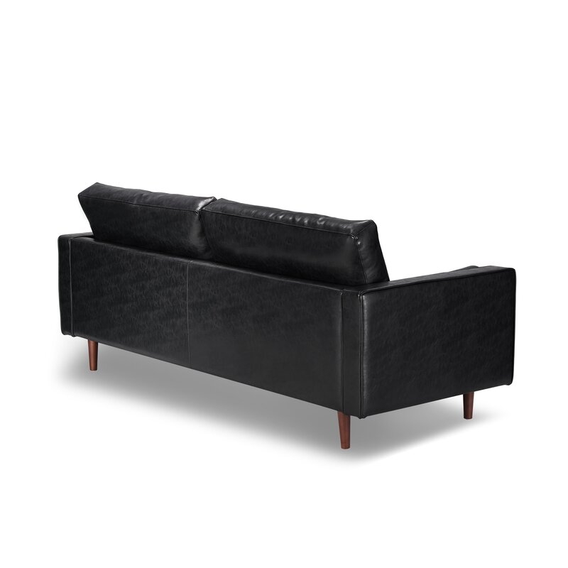 Geo 84 inch Genuine Leather Sofa - Image 7