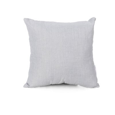 Lysia Outdoor Modern Square Water Resistant Fabric Pillow (Set of 2) - Image 0