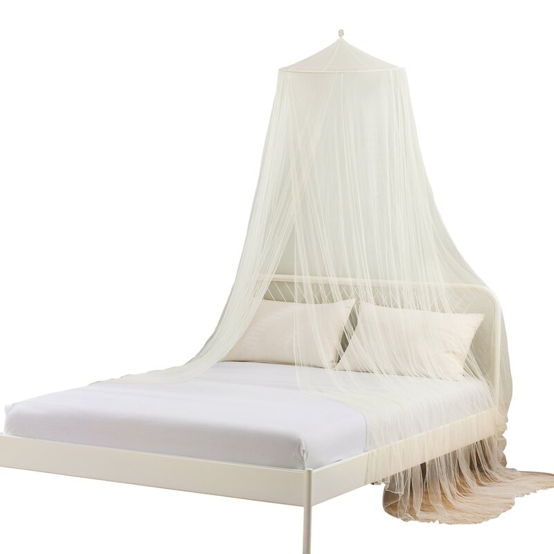 Sandown Collapsible Hoop Sheer Mosquito Net Bed Canopy - Image 1