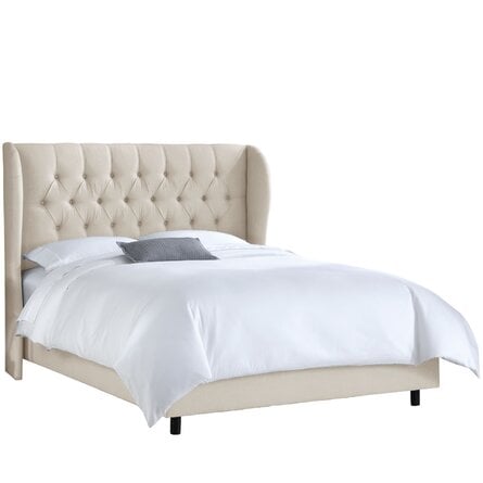 Ahumada Upholstered Low Profile Standard Bed - Image 2
