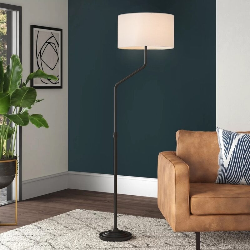 Nussbaum 66" Arched Floor Lamp - Image 2