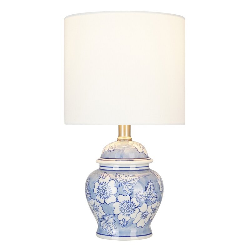 Chinoiserie Ceramic Table Lamp - Image 0