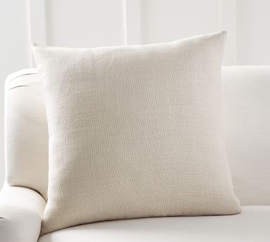 Libeco Linen Pillow Cover 24 x 24", Bone - Image 5