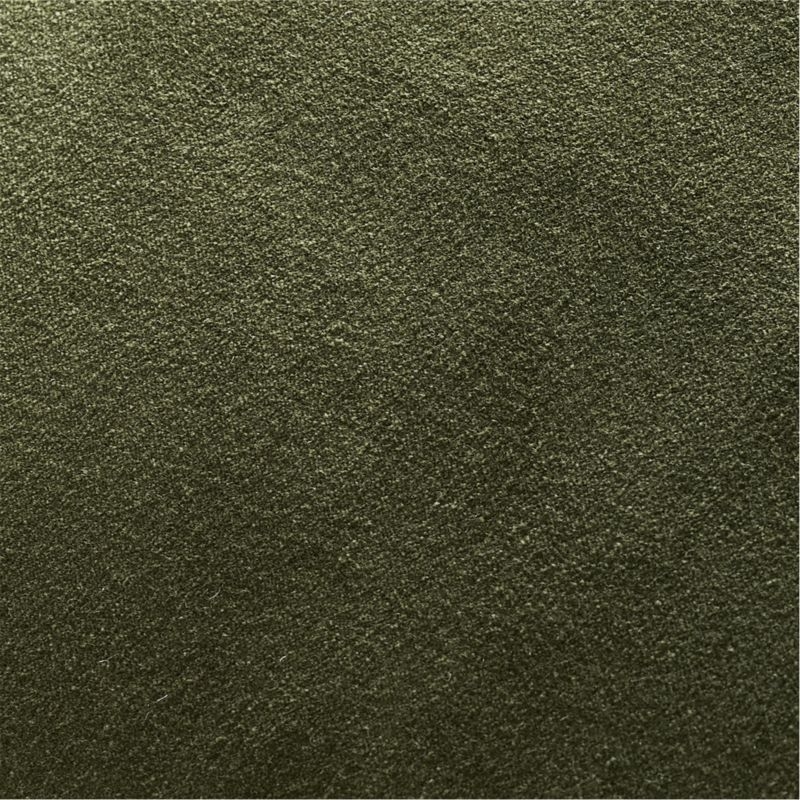 Leisure Pillow with Down-Alternative Insert, Olive Green, 23" x 23" - Image 2