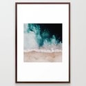 Ocean (Drone Photography) Framed Art Print - Image 0