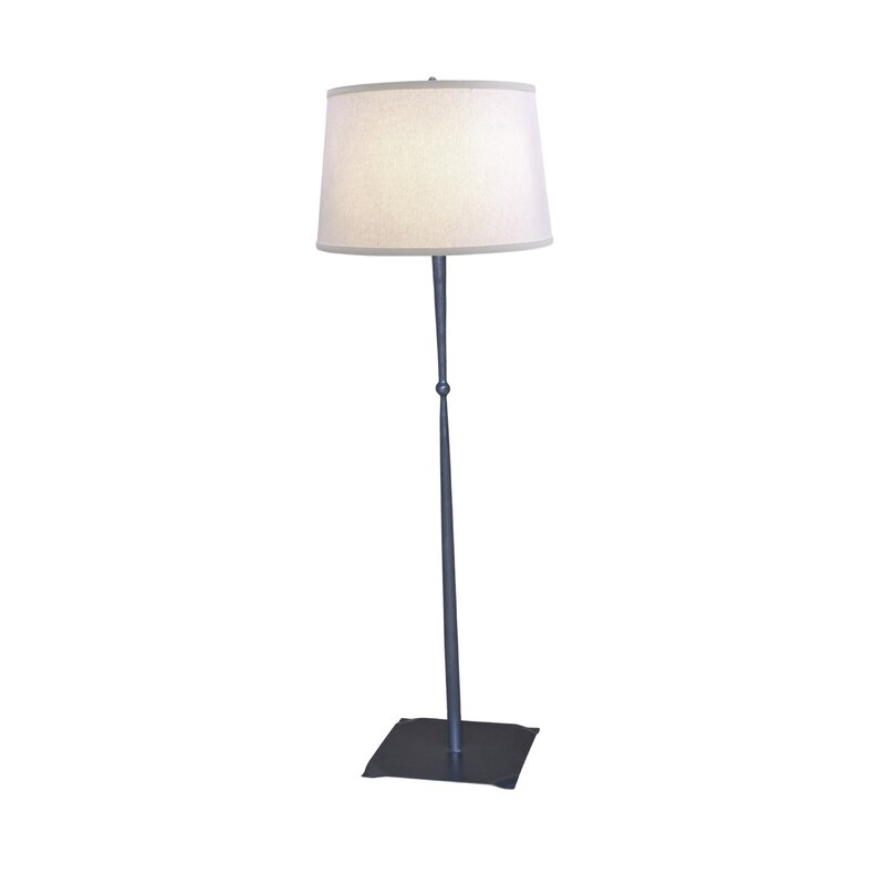 Euart Linen Drum Shade 59" Floor Lamp - Image 0