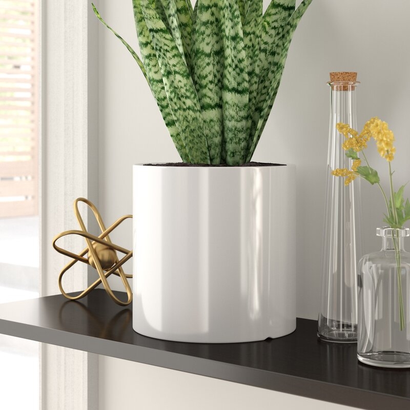 Alida Desk Top Ceramic Pot Planter - Image 0