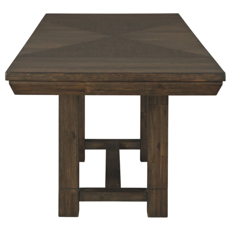 Vergas Extendable Solid Wood Dining Table - Image 3