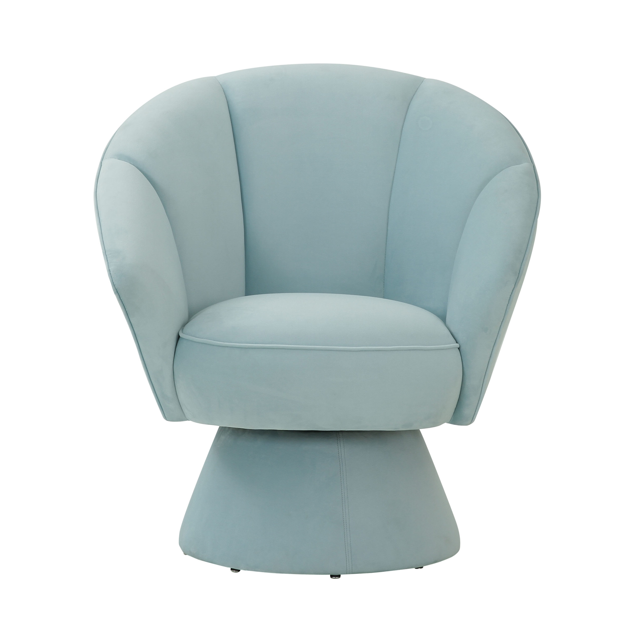 Allora Light Blue Accent Chair - Image 1