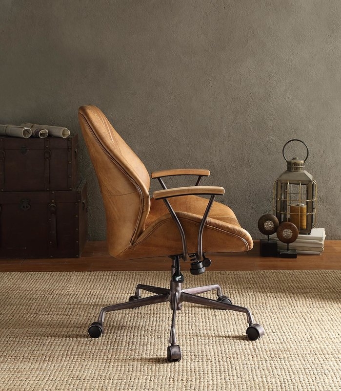 Kirbyville Genuine Leather Task Chair - Image 3