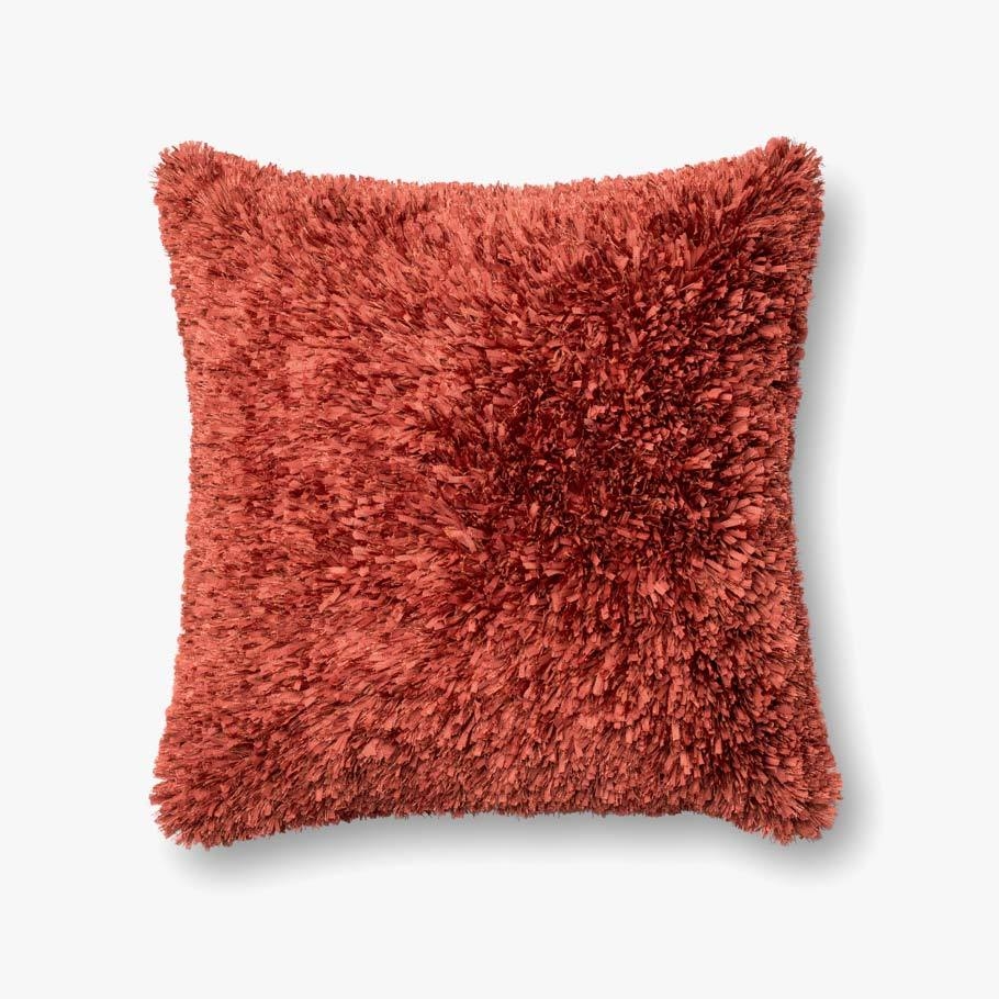 Loloi Pillows Rust 22" x 22" Cover w/Poly - Image 0