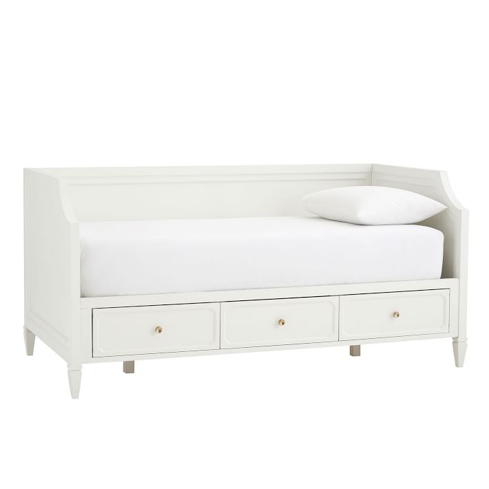 Auburn Storage Daybed, Twin, Simply White - Image 0