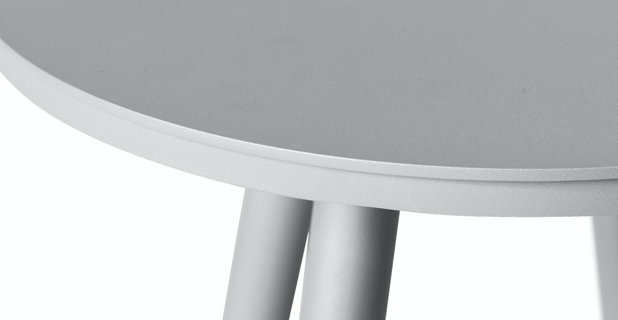 Halden Light Gray 16" Round Side Table - Image 2