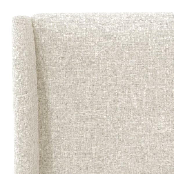 Alrai Upholstered Standard Bed - King - Zuma White - Image 2