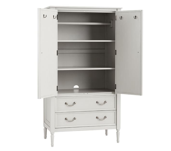 Blythe Armoire, French White - Image 2