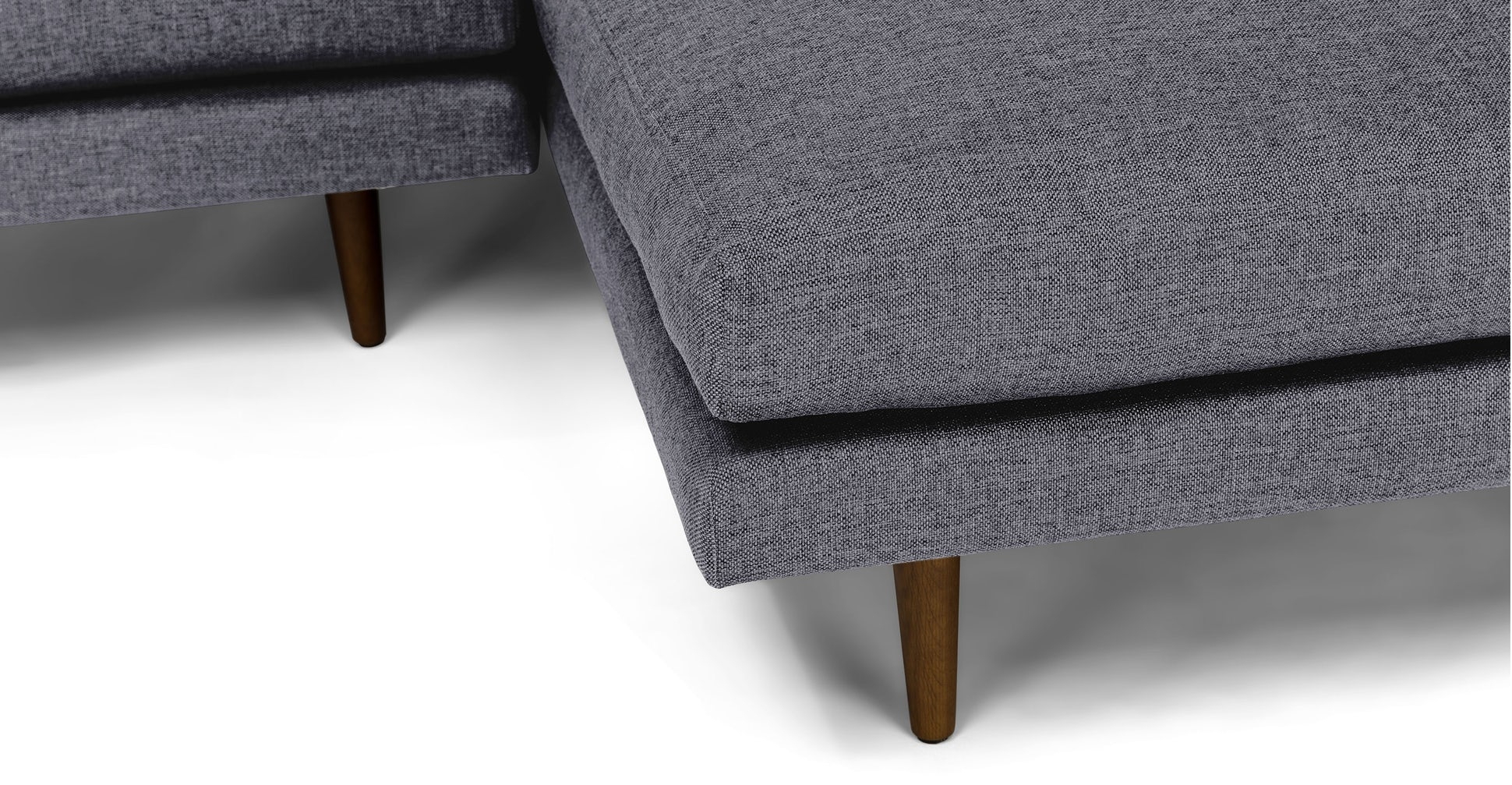 Burrard Stone Blue Right Sectional Sofa - Image 3