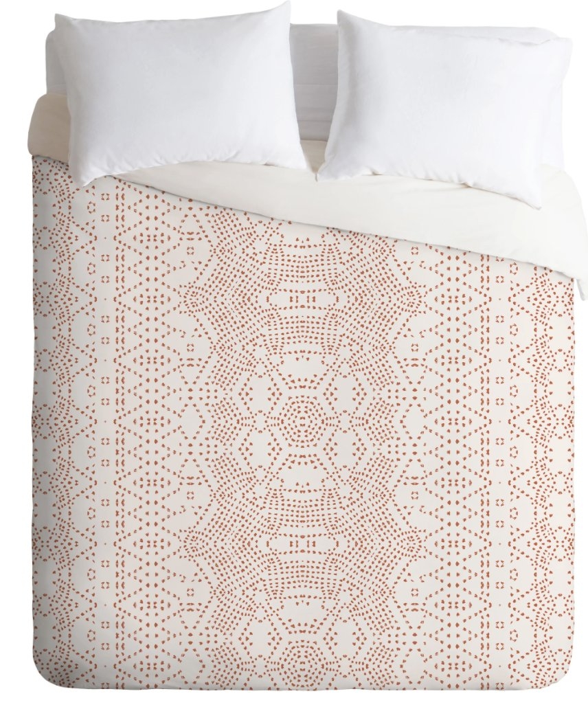 MARRAKESHI  BY HOLLI ZOLLINGER - FULL/QUEEN -duvet cover and pillows shams - Image 1