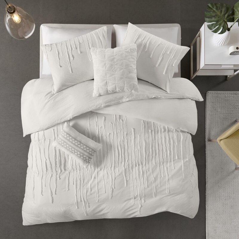 Keysville Comforter Set, Full/Queen, Ivory - Image 1