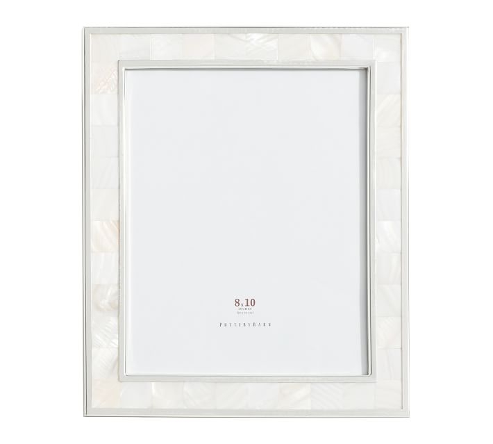 Mother-of-Pearl Frame, 8 x 10" - Image 0