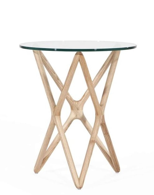 Xylda Side Table, White Oak - Image 0