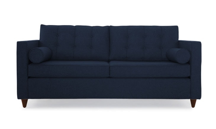 Braxton Sleeper Sofa- Bentley Indigo- Mocha - Image 0