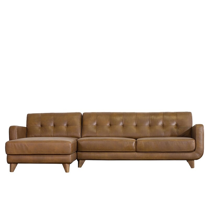 Elva Leather Sectional / Left hand facing - Image 2