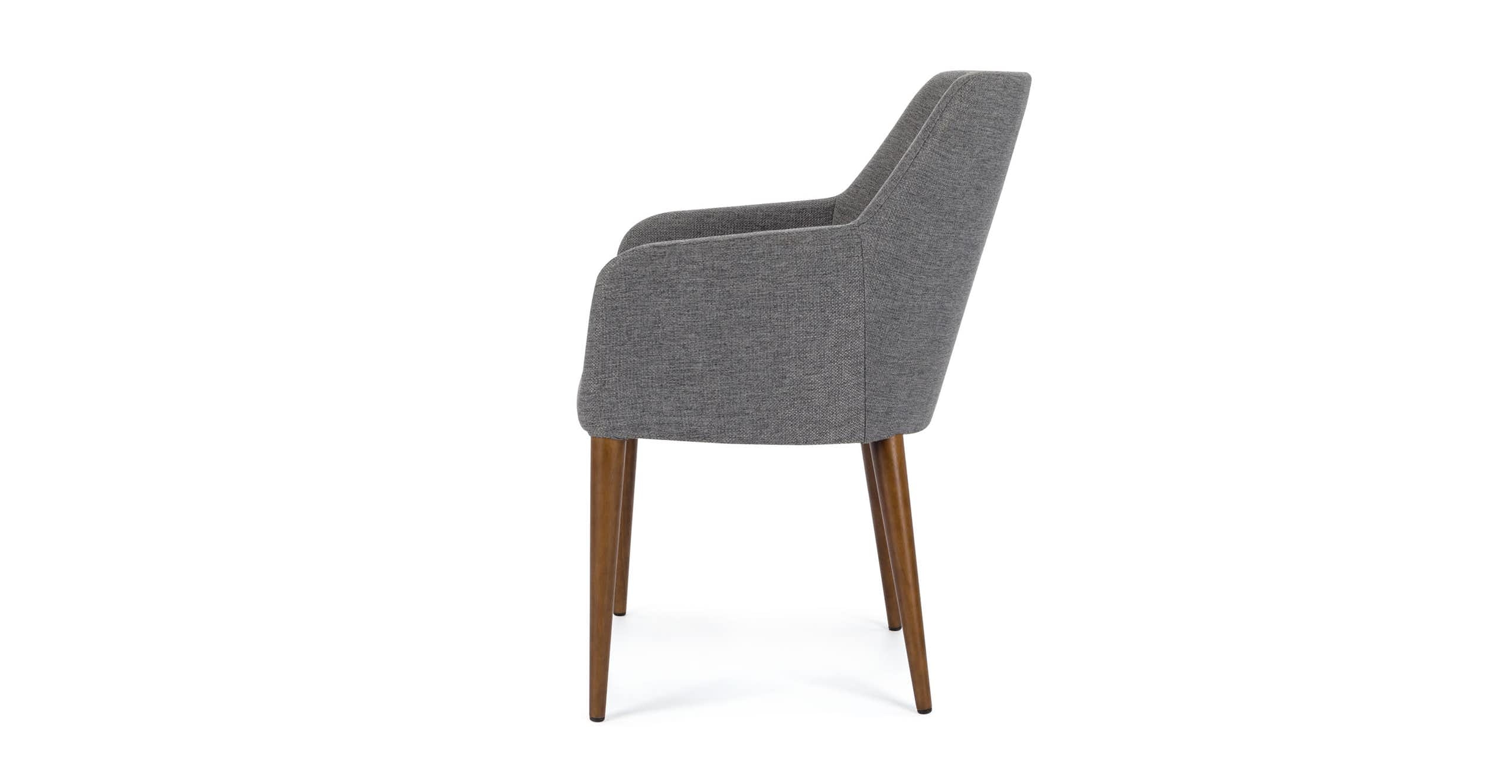 Feast Gravel Gray Dining Chair, pair - Image 1