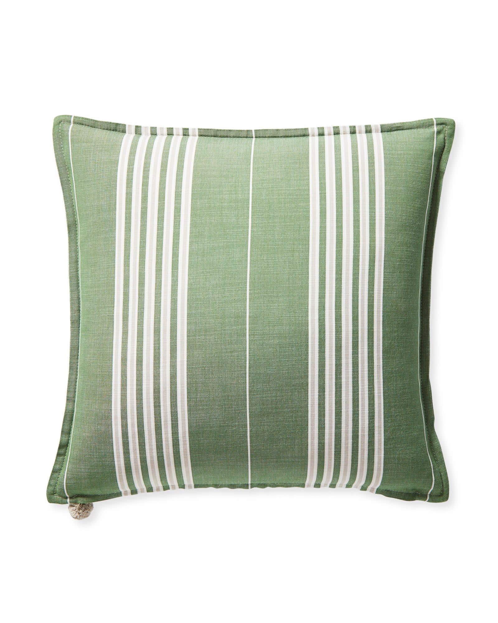 Perennials® Lake Stripe Pillow Cover, 22" square - Image 0