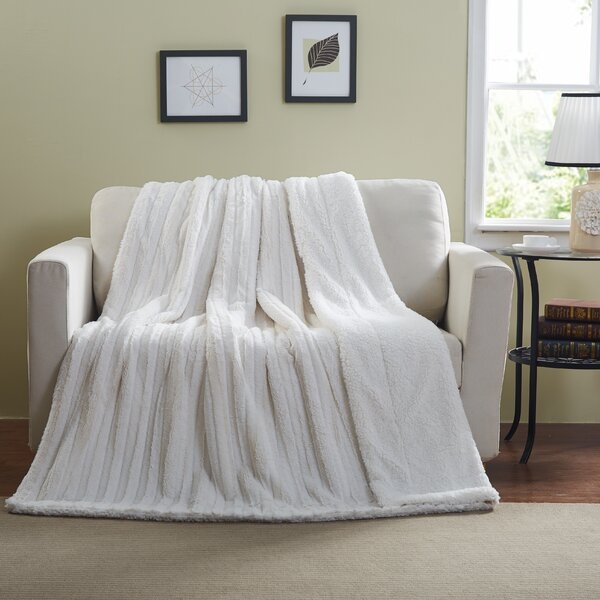 Aresford Polar White Blanket - Image 0